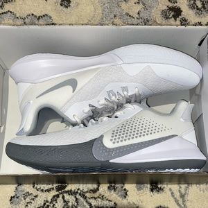 Nike Kobe Bryant Mamba Fury White Basketball Shoes